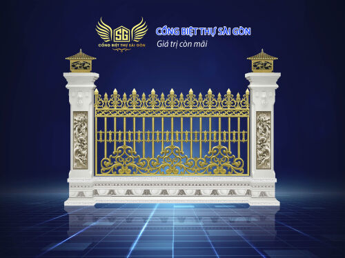 Hàng rào biệt thự sài gòn 01