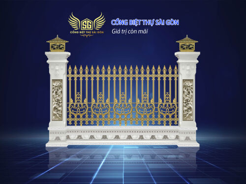 Hàng rào biệt thự sài gòn 04